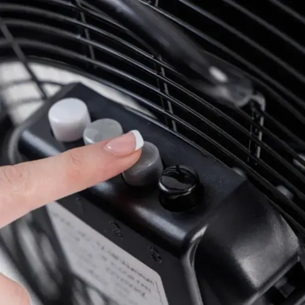 Ventilateur Taurus Sirocco 18 Noir — Haute Puissance 120 W – Image 3