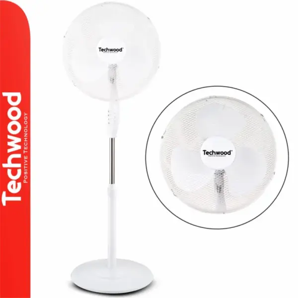 ventilateur sur pied rond Techwood